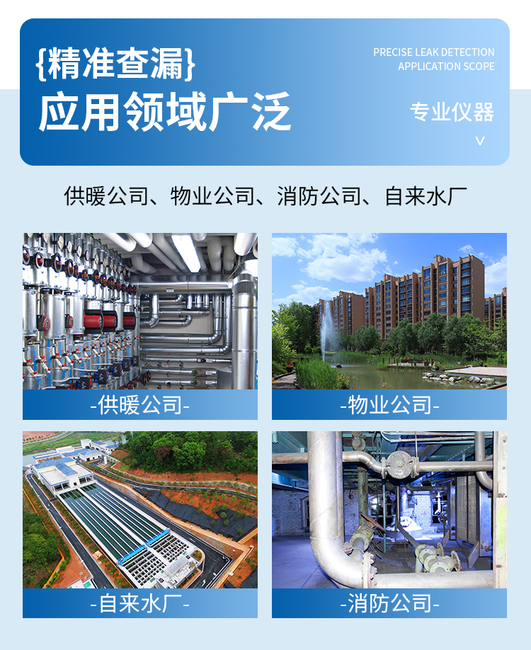 智能型漏水檢測儀精準測漏