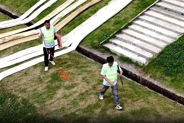 普奇PQ227A堤防滲漏檢測儀現(xiàn)場檢測