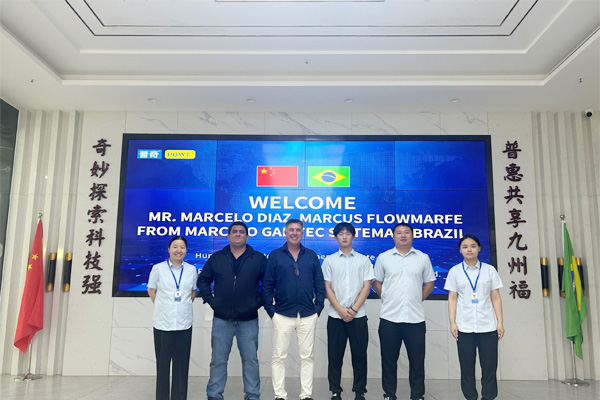 跨越山海的科技之約：巴西客戶赴湘考察普奇研究院，共探管道檢測新未來