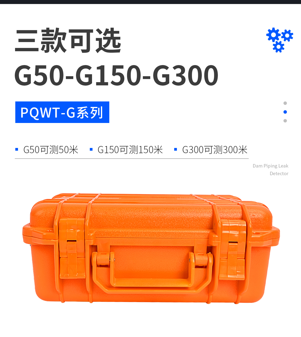 普奇PQWT-G300堤壩管涌檢測儀